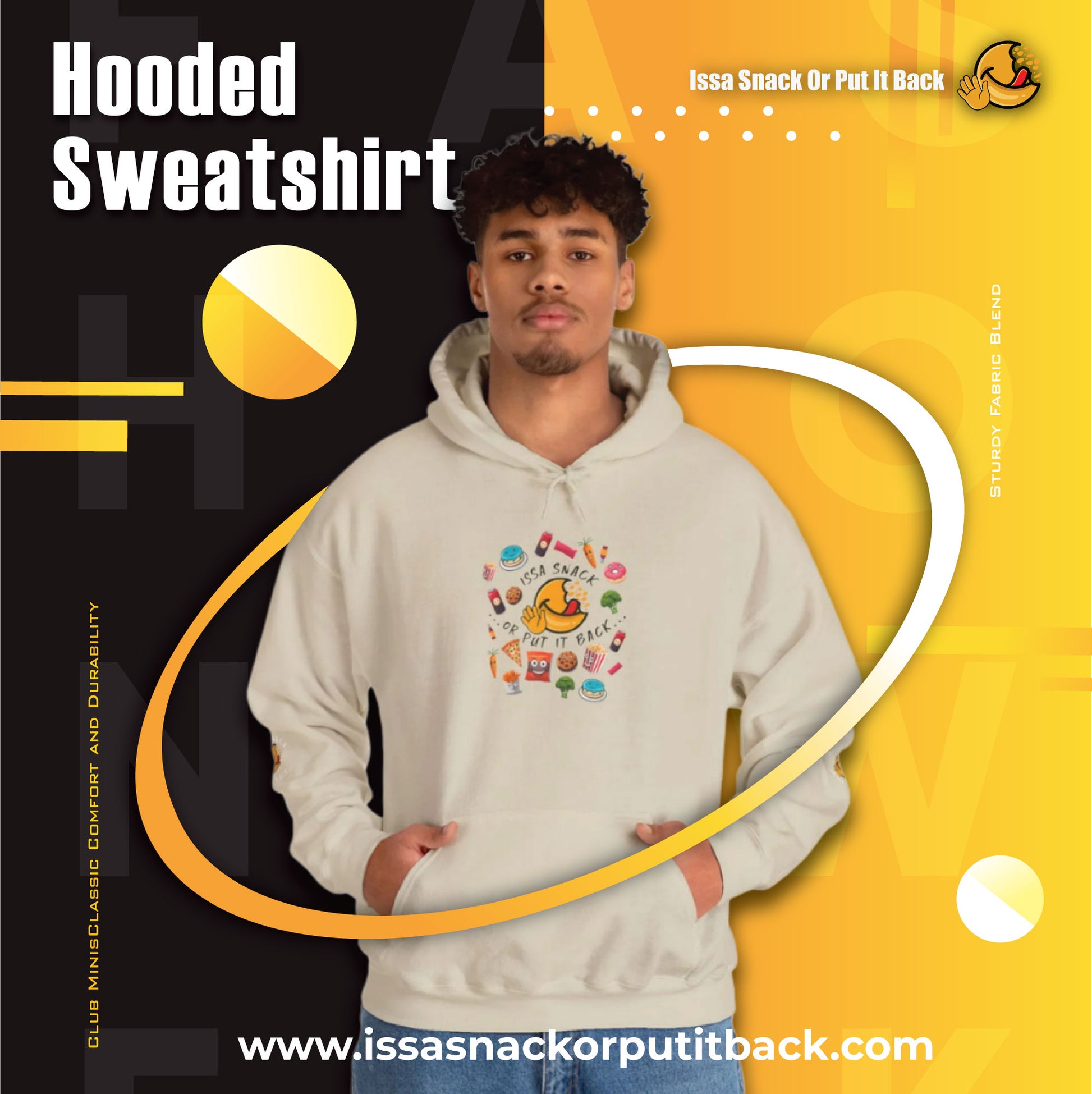 Hooded Sweatshirt | Issa Snack Or Put It Back