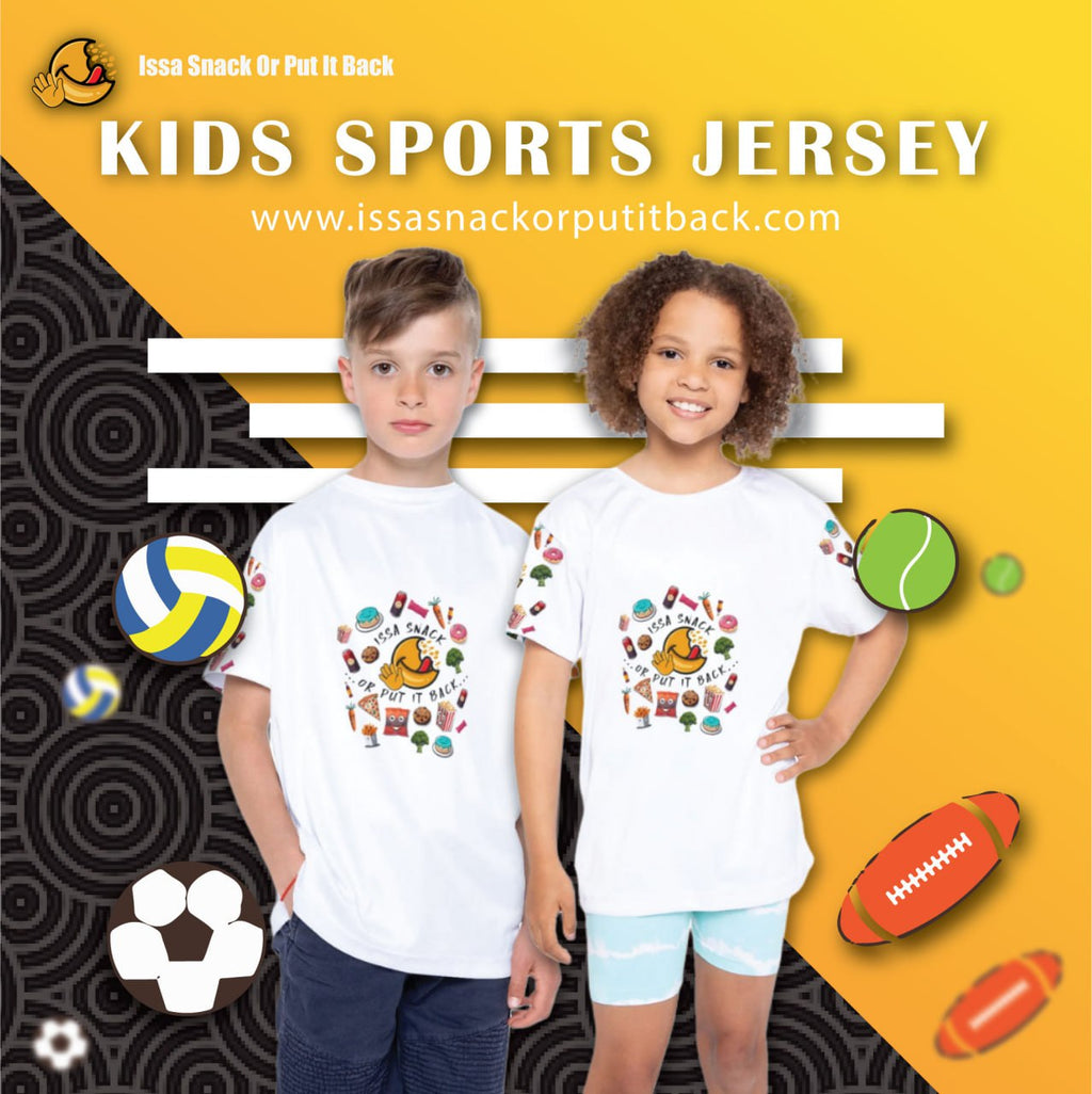 Kids Sports Jersey | Personalized Sports Jerseys for Kids – Issa Snack or Put It Back